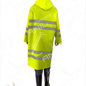 Komple Çift Reflektörlü Pardesü Yağmurluk - Görsel 3